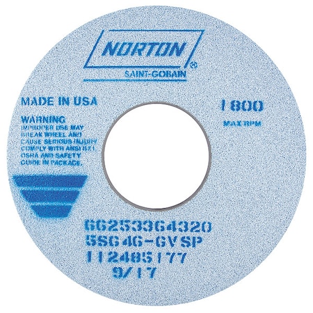 Grinding Wheel, T1, 14x1-1/2x5, CA, 46G, Blue MPN:66253364320