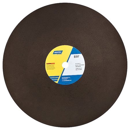 Cut-Off Wheel, 20 in. Dia, AO, 24 G, PK10 MPN:69078650375