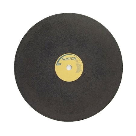 Abrasive Cut-Off Wheel, Type 1, 30 in Dia, 1/4 in Thick, 1-3/4 in Arbor Hole Size, 20 Grit MPN:69210450386