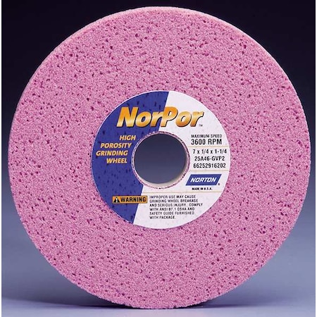 Grinding Wheel, T1, 7x1/2x1.25, AO, 46G, PK5 MPN:69936662909