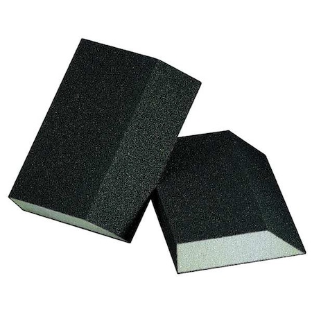 Angled Sndng Sponge, Fine, 150/180, AO, PK24 MPN:07660702284