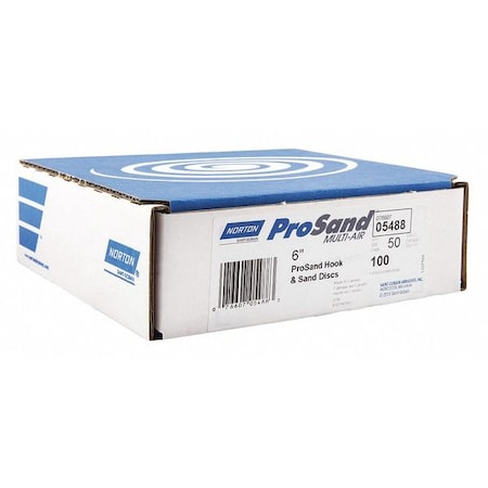 Hook-and-Loop Sanding Disc, 6