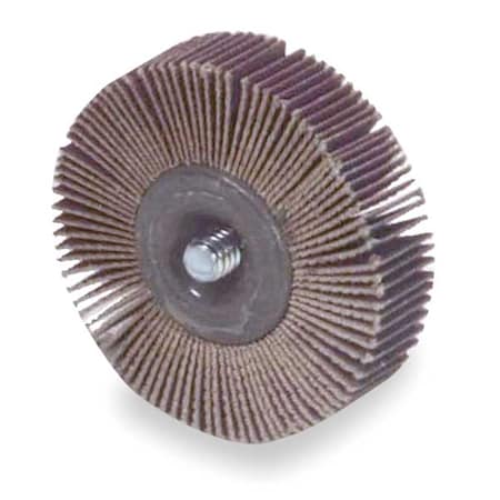 Flap Wheel, AO, 3x1/2x1/4-20 Shank, 80G MPN:63642502659