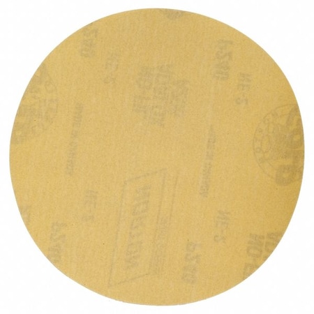 Hook-and-Loop Sanding Disc, Aluminum Oxide, P500 Grit, Coated Type, A296 MPN:63642506228