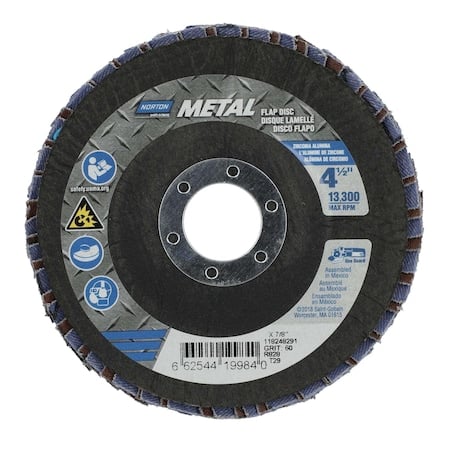 Fiberglass Flap Disc, 4-1/2