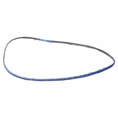 Sanding Belt, Coated, Zirconia Alumina, 40 Grit, Extra Coarse, BlueFire R887D, Blue MPN:66254492525