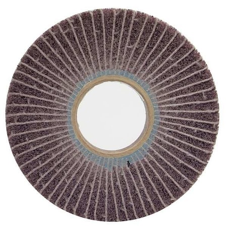 Flap Whl, 6in.dia.x1in.W, 120Grit, AO, PK4 MPN:66261007678