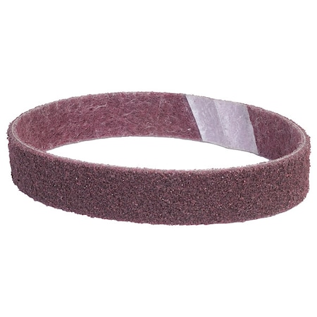 Surface-Conditioning Belt, 1 in W, 18 in L, Non-Woven, Aluminum Oxide, Not Applicable Grit, Medium MPN:66261017898