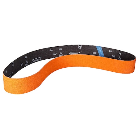 Sanding Belt, Coated, Ceramic, 80 Grit, Coarse, Blaze R980P, Blaze MPN:66261041539
