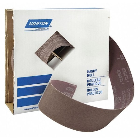Utility Cloth Roll, 150 ft L, Coarse, Brown MPN:66261058714