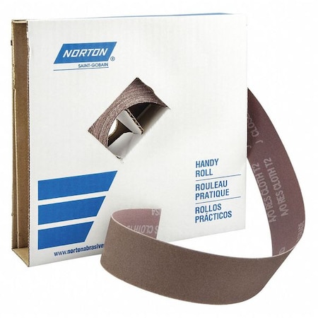 Utility Cloth Roll, 150 ft L, Coarse, Brown MPN:66261058715