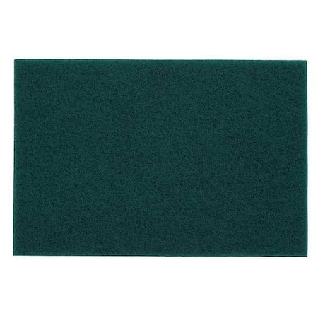 Abrasive Hand Pad, 9in.L x 6in.W, Green, AO MPN:66261079600