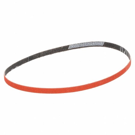 Sanding Belt, Coated, Ceramic, 120 Grit, Medium, Blaze R980P, Blaze MPN:66261085071