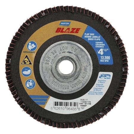 Fiberglass Flap Disc, 4-1/2
