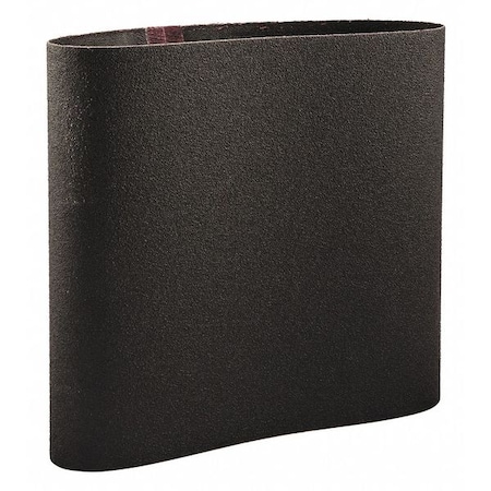Sanding Belt, 8 in W, 19 in L, Coated, Aluminum Oxide, P80 Grit, Coarse, Neon R766, Black MPN:66261104953