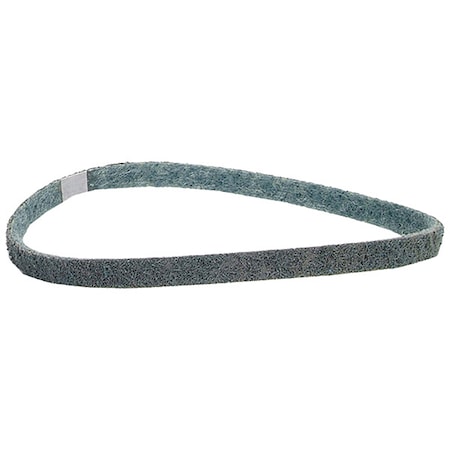 Sanding Belt, Non-Woven, Aluminum Oxide, Very Fine, Rapid Prep, Blue MPN:66623333512