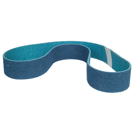 Surface-Conditioning Belt, 2 1/2 in W, 60 in L, Non-Woven, Aluminum Oxide, Not Applicable Grit MPN:66623333534