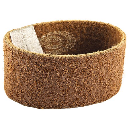Surface-Conditioning Belt, 2 3/4 in W, 15 1/2 in L, Non-Woven, Aluminum Oxide, Not Applicable Grit MPN:66623333628