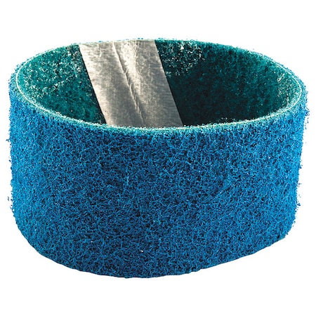 Surface-Conditioning Belt, 2 3/4 in W, 15 1/2 in L, Non-Woven, Aluminum Oxide, Not Applicable Grit MPN:66623333694