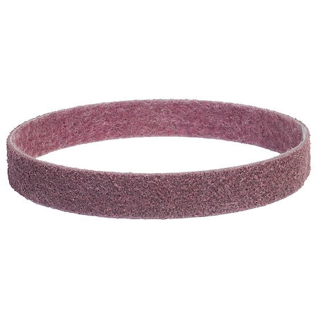Surface-Conditioning Belt, 1 in W, 21 in L, Non-Woven, Aluminum Oxide, Not Applicable Grit, Medium MPN:66623336005