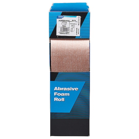 Sanding Foam Pad Roll, 4 1/2in W, 82ft L MPN:66623357613