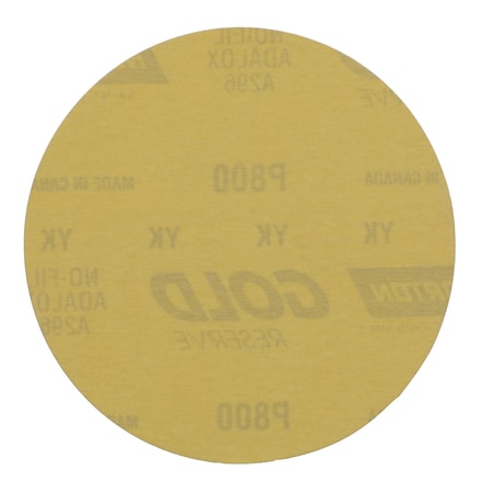 Disc, Aluminum Oxide, P800 Grit, Coated Type, A296 MPN:66623377544
