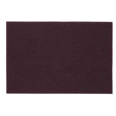 Abrasive Hand Pad, AlO, Very Fine, Maroon MPN:66623398062