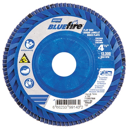Fiber Disc, 4 1/2 in Dia, 7/8in Arbor MPN:66623399143