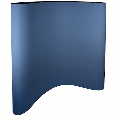 Sanding Belt, Coated, Zirconia Alumina, 120 Grit, Medium, BlueFire R823P, Blue MPN:69957329014