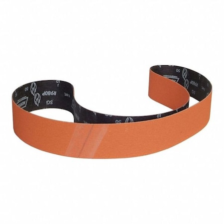 Sanding Belt, Coated, Ceramic, 36 Grit, Extra Coarse, Blaze R980P, Blaze MPN:69957343852