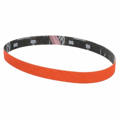 Sanding Belt, Coated, Ceramic, 80 Grit, Coarse, Blaze R980P, Blaze MPN:69957346105