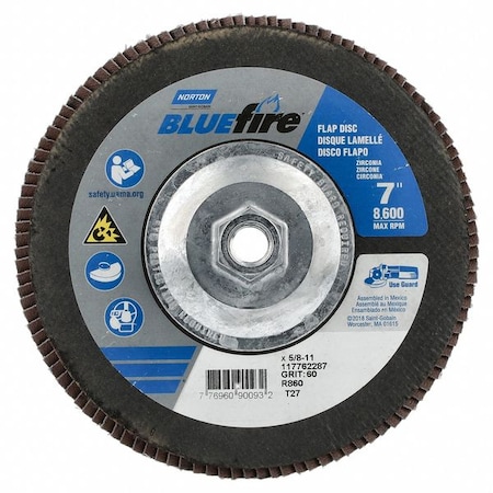 Flap Disc, Zirconia Alumina, 7