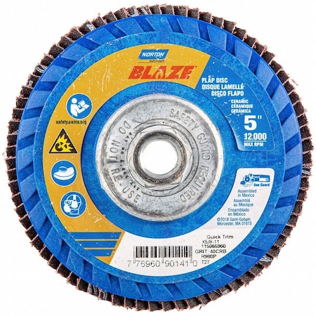 Flap Disc, Ceramic, Type 27, 5