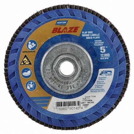 Flap Disc, Ceramic, Type 27, 5
