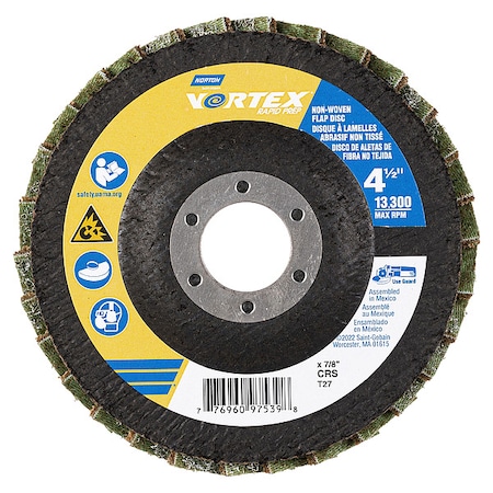 Flap Disc, Aluminum Oxide, 4 1/2