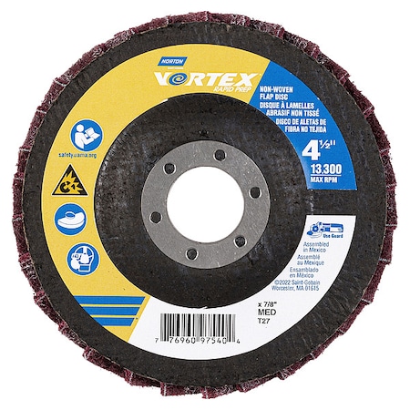 Flap Disc, Aluminum Oxide, 4 1/2
