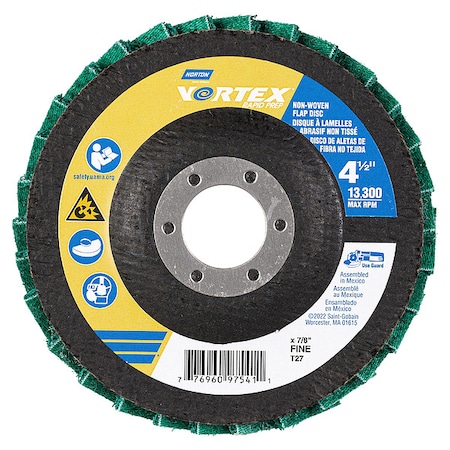 Flap Disc, Aluminum Oxide, 4 1/2