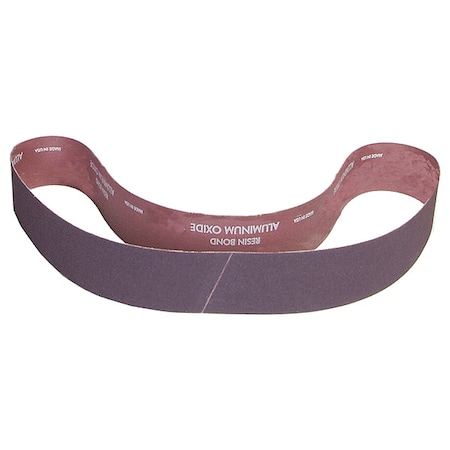 Sanding Belt, 1 in W, 42 in L, Coated, Aluminum Oxide, 150 Grit, Fine, R228 Metalite, Brown MPN:78072720880