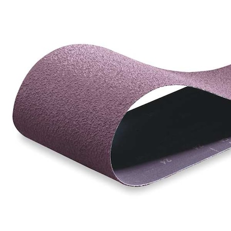 Sanding Belt, 1 in W, 42 in L, Coated, Aluminum Oxide, 100 Grit, Medium, R228 Metalite, Brown MPN:78072720890