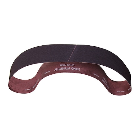 Sanding Belt, 2 in W, 48 in L, Coated, Aluminum Oxide, 36 Grit, Extra Coarse, R228 Metalite, Brown MPN:78072721255