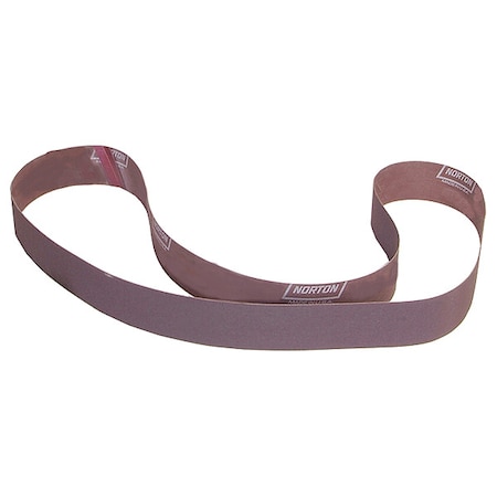 Sanding Belt, 2 in W, 72 in L, Coated, Aluminum Oxide, 320 Grit, Extra Fine, R228 Metalite, Brown MPN:78072721308