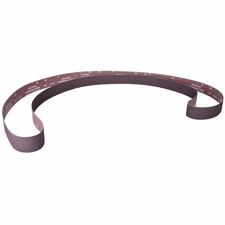 Sanding Belt, Coated, Aluminum Oxide, 80 Grit, Coarse, Metalite R228 MPN:78072721440