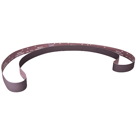 Sanding Belt, Coated, Aluminum Oxide, 120 Grit, Medium, Metalite R228 MPN:78072721870
