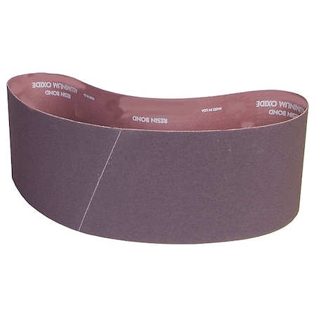 Sanding Belt, 6 in W, 60 in L, Coated, Aluminum Oxide, 80 Grit, Coarse, R228 Metalite, Brown MPN:78072722660