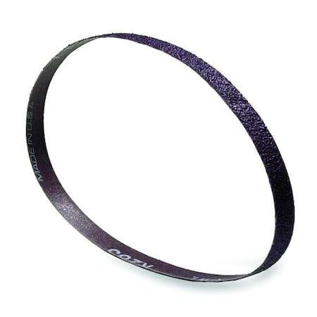 Sanding Belt, 1/2 in W, 12 in L, Coated, Aluminum Oxide, P120 Grit, Medium, R283 Metalite, Maroon MPN:78072727552