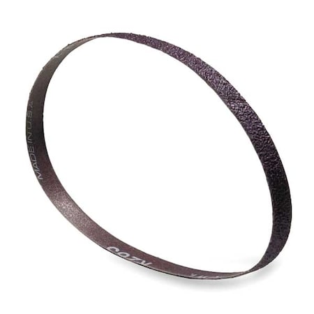 Sanding Belt, 1/2 in W, 12 in L, Coated, Aluminum Oxide, P100 Grit, Medium, R283 Metalite, Maroon MPN:78072727553