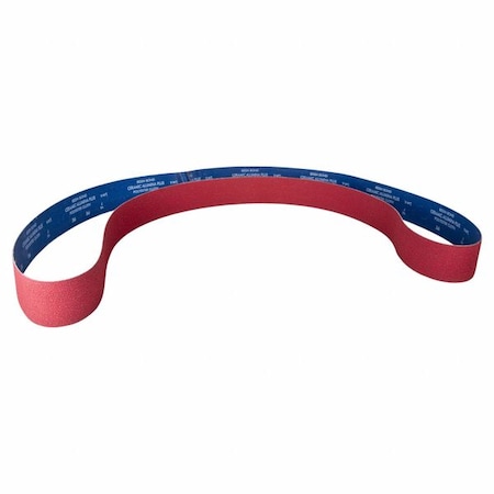 Sanding Belt, Coated, Ceramic, 36 Grit, Extra Coarse, SG R981 MPN:78072739662