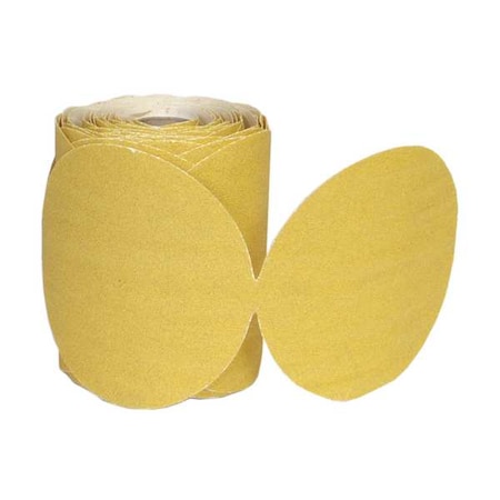 PSA Sanding Disc Roll, 6 in Dia, P60 G MPN:78072748553
