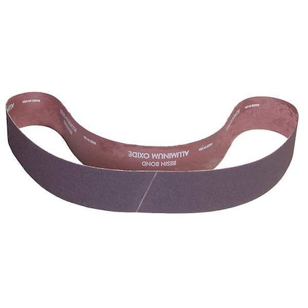Sanding Belt, 2 in W, 48 in L, Coated, Aluminum Oxide, 220 Grit, Very Fine, R228 Metalite, Brown MPN:78072763677