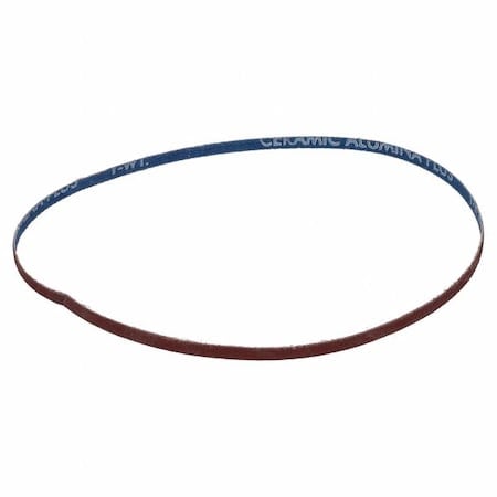 Sanding Belt, Coated, Ceramic, 120 Grit, Medium, SG R981 MPN:78072770718